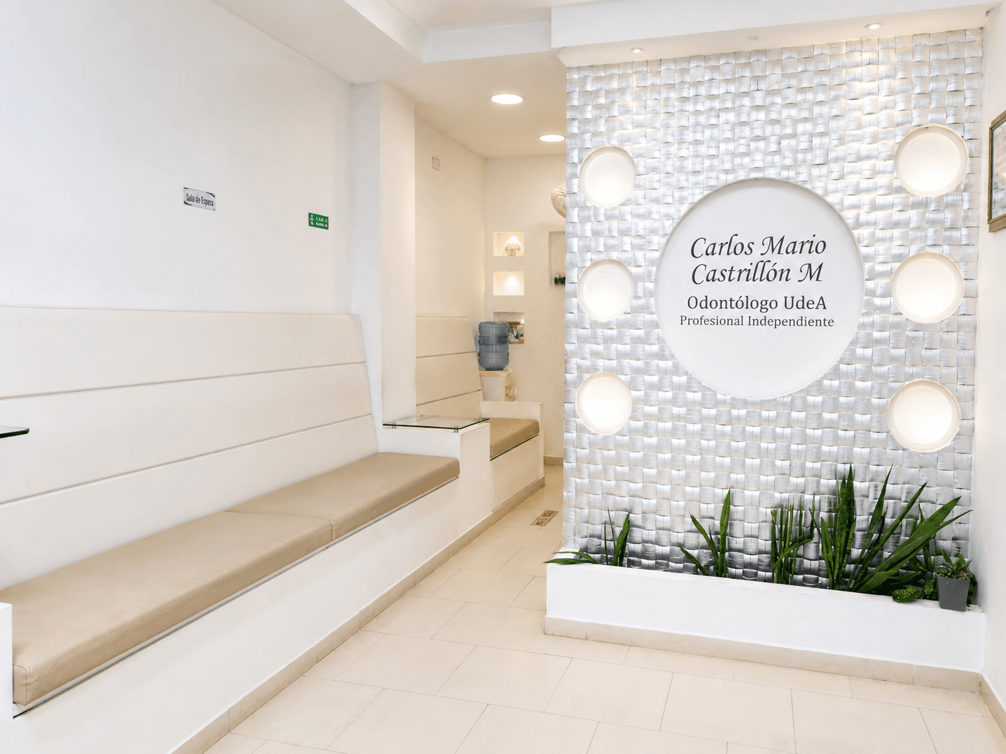 Recepción del Centro de Odontología Estética COE en Apartadó