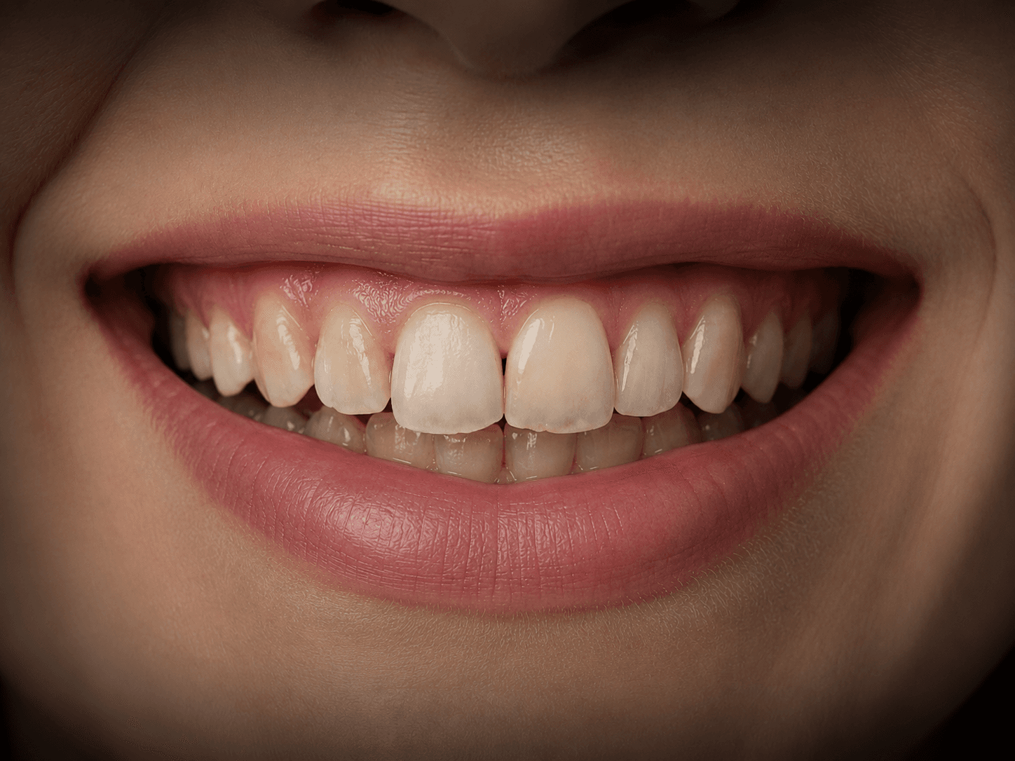 Antes del tratamiento de transformación de sonrisa